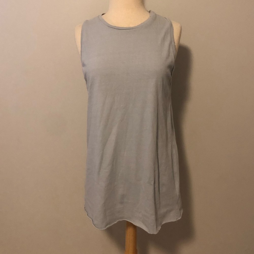 Topshop Grey Tank Top Size 6